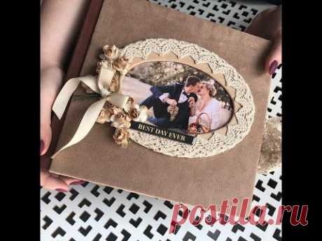 Wedding Pop up album "Best day"/scrapbook pop up ideas/DIY pop up book
