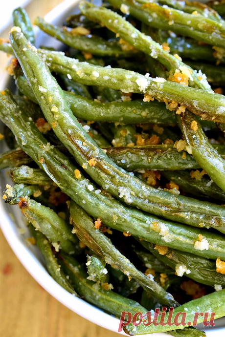 Parmesan Roasted Green Beans | Lemon Tree Dwelling