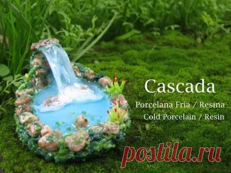 Cascada en Porcelana Fria / Resina - Cold Porcelain / Resin