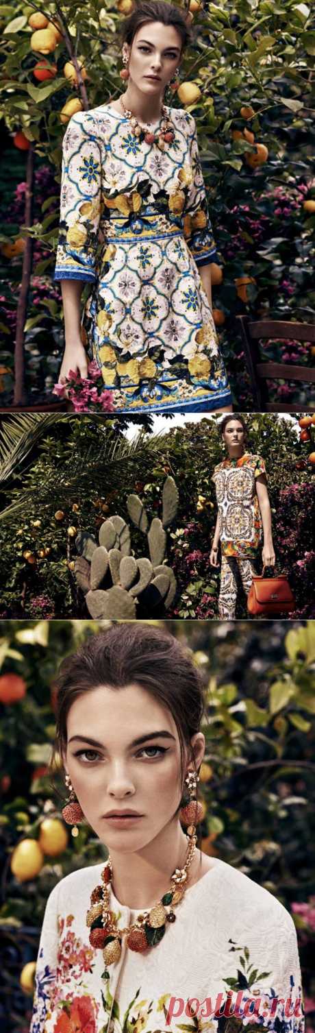 Красивая фотосессия Dolce&amp;Gabbana : Мода : Стиль жизни : Subscribe.Ru