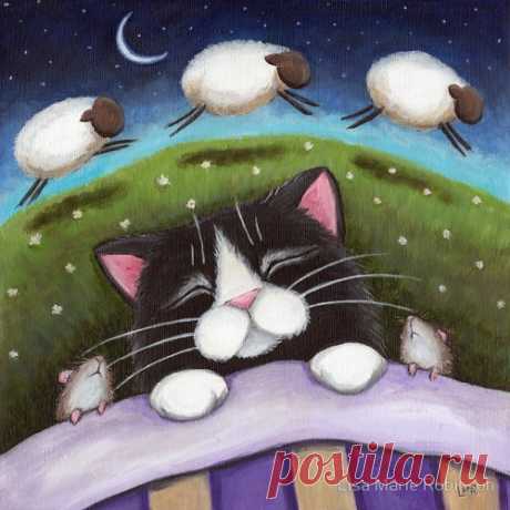 Милые котики от Lisa Marie Robinson