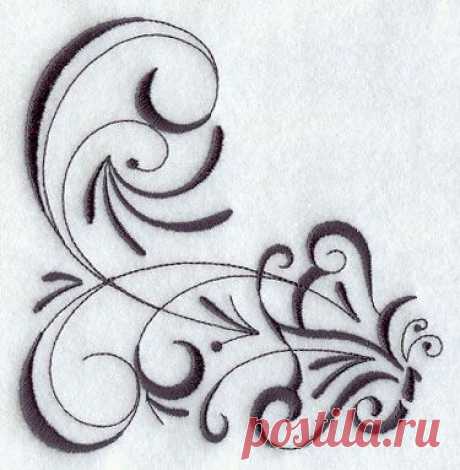 Machine Embroidery Designs at Embroidery Library! - Inky Butterfly Corner