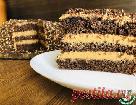 Шоколадный торт с солёным арахисом – кулинарный рецепт