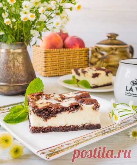 Рецепт творожного пирога "Рабыня Изаура" с фото пошагово на Вкусном Блоге