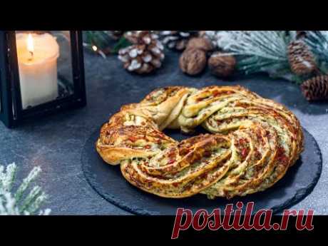 Christmas Wreath - Christmas Braided Bread