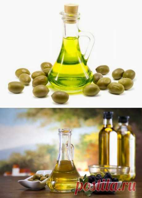 Применение оливкового масла.