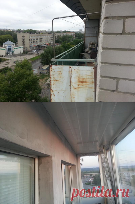 Балкон до и после - как своими руками превратить 5,5 метров бесполезной площади в уютное местечко