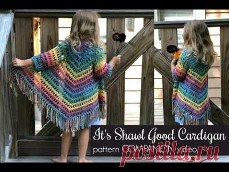 It's Shawl Good Cardigan Pattern COMPANION Video