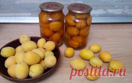 Компот из абрикосов на зиму — простой рецепт без стерилизации