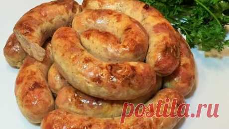 КОЛБАСА КУРИНАЯ ДОМАШНЯЯ.  Самый вкусный рецепт.   Chicken sausage homemade