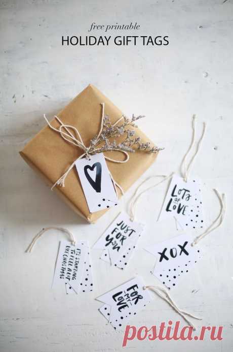 (1) Free Printable Holiday Gift Tags | Crafts - Printables