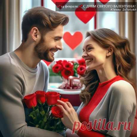 💞14 февраля 💞С ДНЕМ СВЯТОГО ВАЛЕНТИНА!