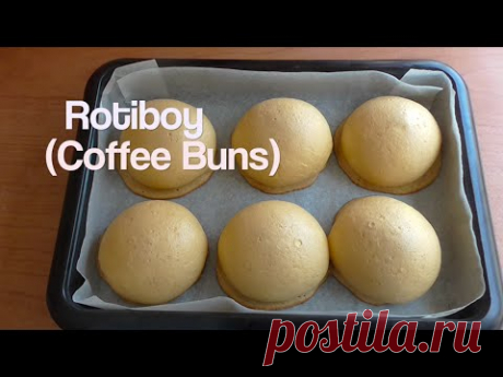 How to make coffee buns recipe (rotiboy / paparoti) / resep rotiboy