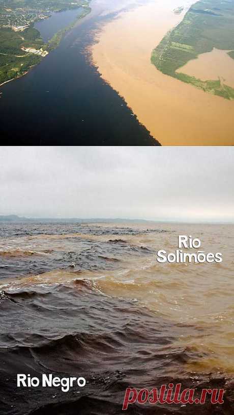 Слияние разноцветных рек. Феномен встречи вод