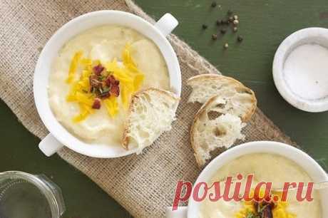Крем-суп из картофеля и лука порея - Кулинарный рецепт - Повар в доме