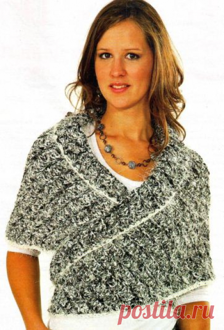 0703 - шарфи, шалі, палатини - В'язання для жінок - Каталог статей - Md.Crochet