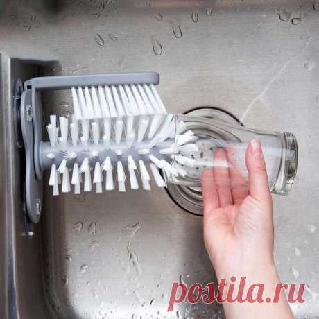 Sink Glass Cleaner Brush