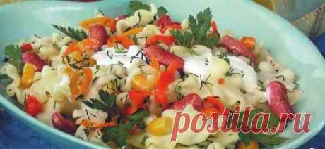 Салат с фасолью и кукурузой рецепт – мексиканская кухня, низкокалорийная еда: салаты. «Еда»