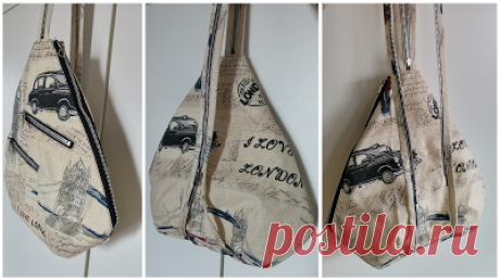 Sew Scoundrel: Tutorial: DIY backpack / sling bag with lining and pockets