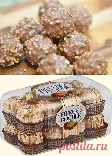 Рецепт конфет Ferrero Rocher (Ферреро Роше).