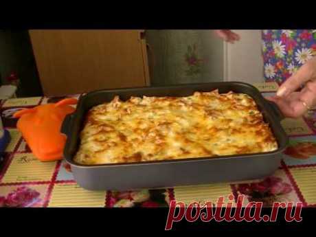 " Рваный" пирог из лаваша.Вкуснятина.