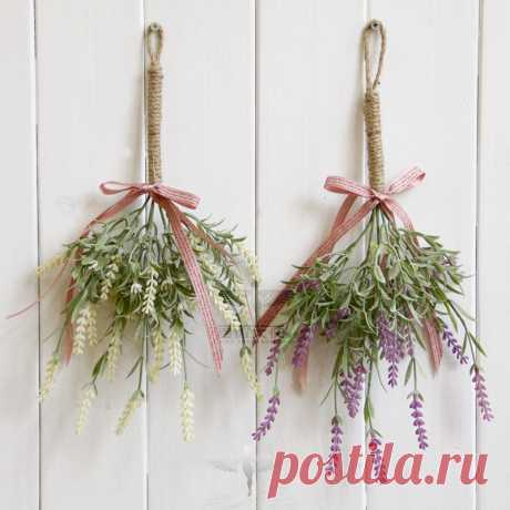 искусственные цветы лаванды Picture - More Detailed Picture about Home fashion hemp rope artificial flower lavender bouquet silk flower handmade living room wall decoration Picture in Decorative Flowers & Wreaths from Full house Fashion Home decoration | Aliexpress.com | Alibaba Group