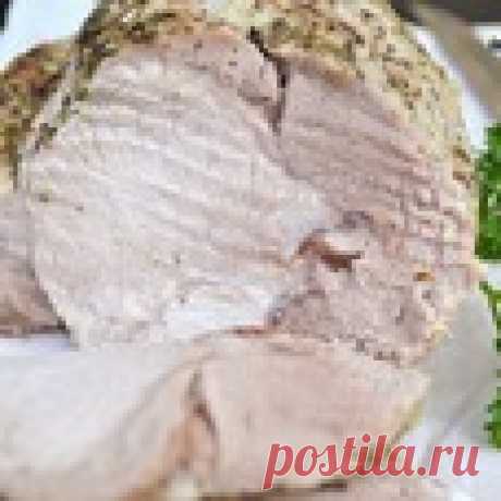 Буженина в рукаве для запекания Кулинарный рецепт