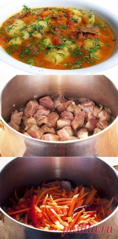Шурпа - вкусный и насыщенный суп с Востока