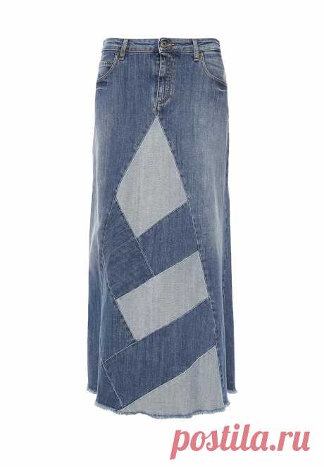 Юбка джинсовая Trussardi Jeans купить за 8 050 грн TR016EWOOP86 в интернет-магазине Lamoda.ua