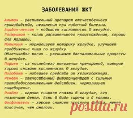 Шпаргалка на всю жизнь: 99 лекарств, которые могут вылечить почти все | Хитрости жизни