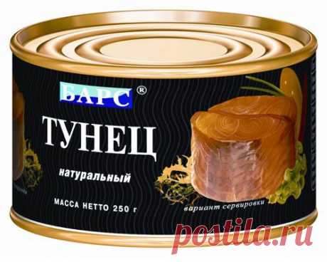 Салат с тунцом.