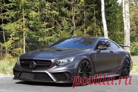 1000-сильный Mansory Mercedes-Benz S63 AMG Coupe Black Edition