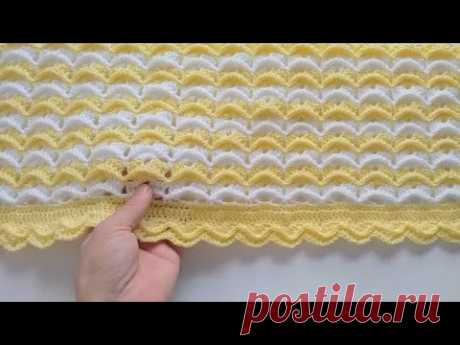 3D İKİ RENKLİ BATTANİYE MODELİ/ ((SUBTİTLE)) / EASY BABY BLANKET