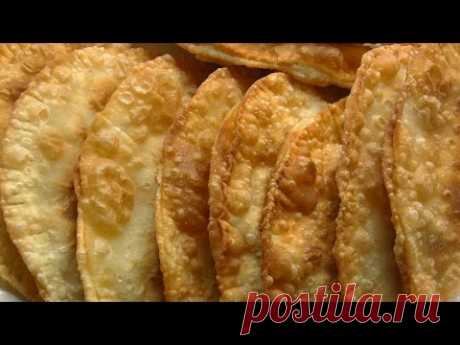 Домашние чебуреки на заварном тесте/Homemade pasties on choux pastry