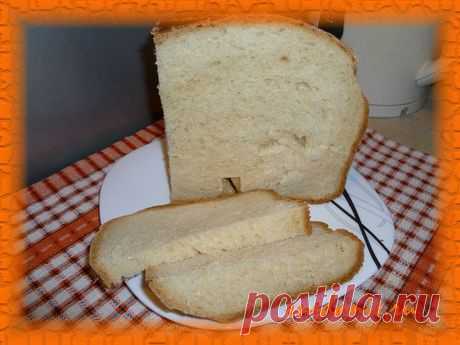 Хлеб из пшеничной муки на ряженке с кунжутом в хлебопечке