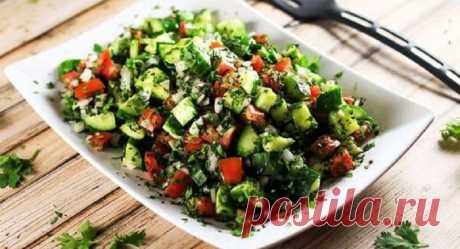 Ширази – полезный летний салат родом из персидской кухни - Вкусные рецепты - медиаплатформа МирТесен
