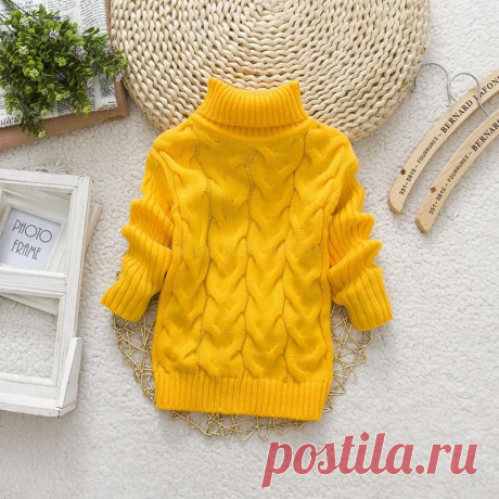 Теплые детские свитеры в нескольких расцветках по цене от 506 рублей. Бесплатная доставка из Китая в Россию.