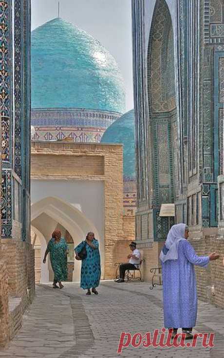 Samarkand, Uzbekistan | The city is most noted for its central position on the Silk Road between China and the West, and for being an Islamic centr… |  Найдено на сайте blue-boho.tumblr.com.