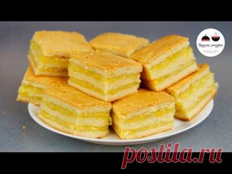 Пирожные с лимонно-апельсиновой начинкой Homemade Cakes