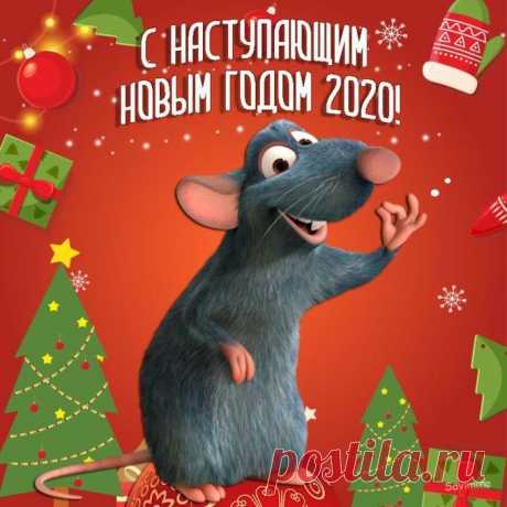 КРАСИВЫЕ поздравления с Новым Годом 2020 короткие и прикольные пожелания в год Крысы (Мышки)