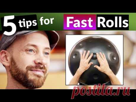 Handpan Lessons: Fast Rolls [in 5 steps] - YouTube