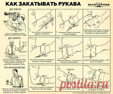 Как закатывать рукава: 3 интересных способа - Лайфхакер