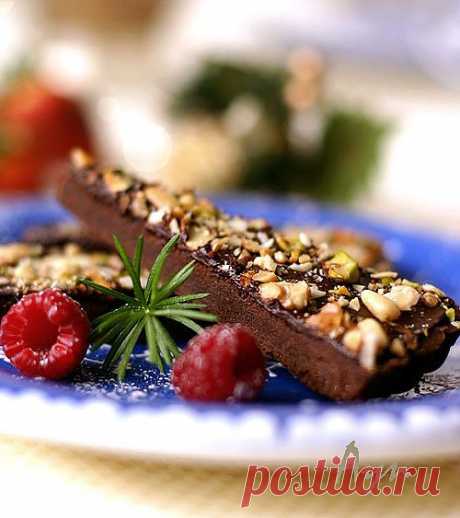 Chocolate-Nut Shortbread | Мои Кулинарные Зарисовки