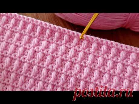 EXTRAORDINARILY EASY Crochet Pattern for Beginners! 👶 💫WONDERFUL Crochet Stitch for Baby Blanket