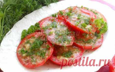 Маринованные помидоры с чесноком. Популярные рецепты с фото