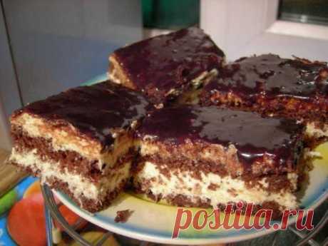 шеф-повар Одноклассники: Шоколадно-кокосовый торт