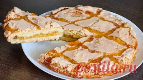 "Самый" любимый пирог в Италии: из 2 яблок и минимума ингредиентов | Ольга Лунгу | Дзен