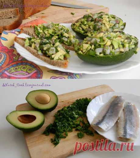 Foodclub — кулинарные рецепты с пошаговыми фотографиями - Намазка из селедки и авокадо