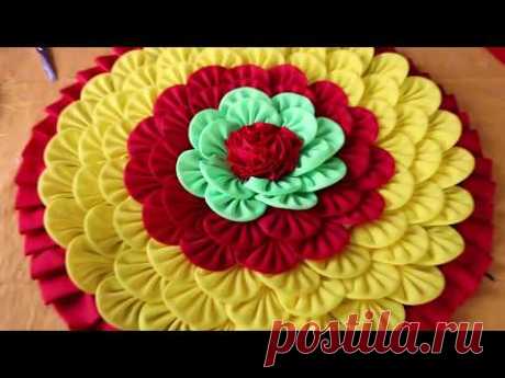 WOW! Amazing Doormats | How to make doormats using waste clothes - DIY doormats making idea