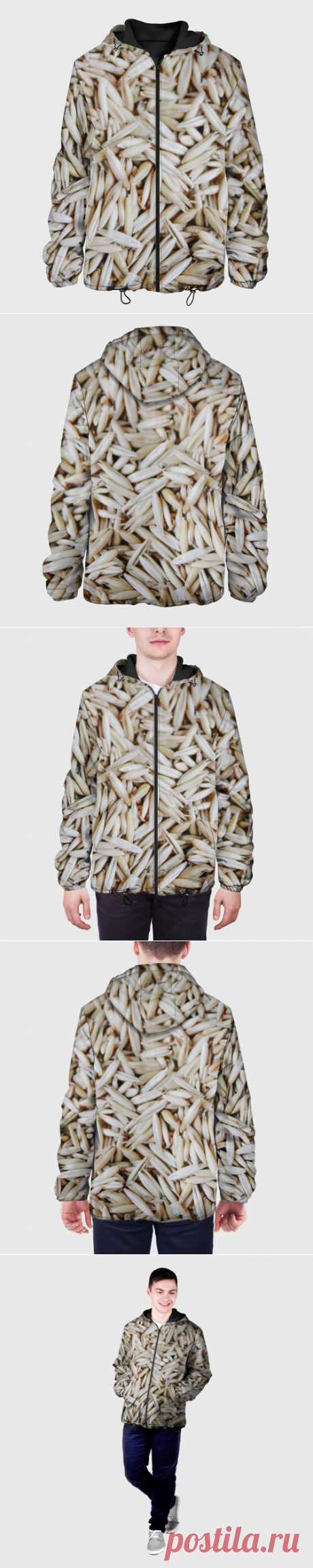Мужская куртка 3D Зёрна овса - купить по цене 4890 руб в интернет-магазине Всемайки, арт 3651227